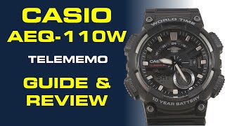 Casio AEQ110W Guide and Review [upl. by Serge]