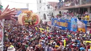 Carnival in Las Tablas Panama  Day 1 Parades with Calle Abajo amp Calle Arriba [upl. by Ahcmis]