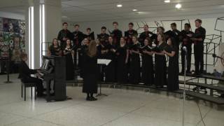 Guilderland High School Chamber Choir Perform in the Empire State Plaza Concourse [upl. by Aicilas409]