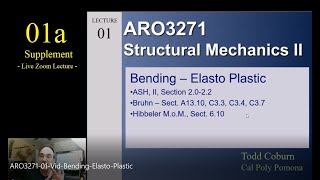 Strength II L01 Alternate ElastoPlastic Bending [upl. by Eidnar]