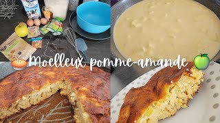 🥧 Moelleux pomme amande 🍏 [upl. by Cecilius]