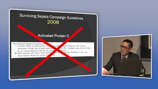 Dr Stephen Lam discusses quotSevere sepsis – pathophysiology and clinical implications” [upl. by Sabina]