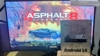 TV BOX X96Q PRO PLUS ALLWINNER H728 RODANDO ASPHALT 8 [upl. by Ytinav500]