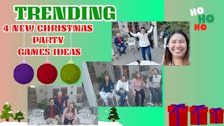 Trending 4 Easy Pinoy Christmas Party Games  Family Christmas 2022  Hilarious 😂 [upl. by Onifled]