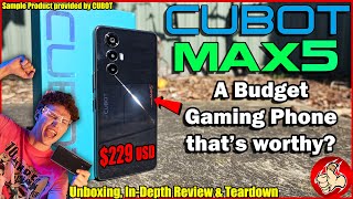 CUBOT MAX5 InDepth Review  This 229 USD Budget Gaming Phone is ALMOST a Winner [upl. by Hujsak]