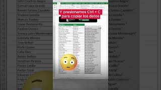 🗂️Crear carpetas masivas por nombre en Excel excel tutorial exceltips exceltutorial tips hack [upl. by Ais400]