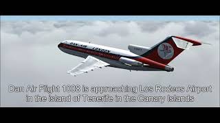 Dan Air London Flight 1008  Crash Animation [upl. by Gnos]