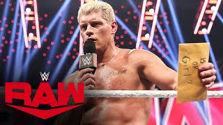 Cody Rhodes does a gender reveal after Raw goes off the air Raw exclusive Feb 23 2024 [upl. by Ruffin]