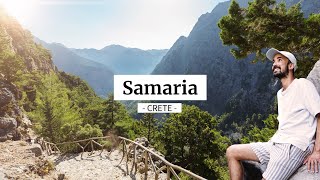 Randonnée dans les GORGES de SAMARIA Les plus grandes dEurope 😱   CRÈTE [upl. by Mira]