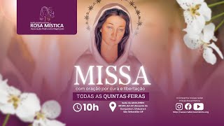 Missa com oração por cura e libertação  Pe Vanilson  AO VIVO  071124 [upl. by Reiniar]