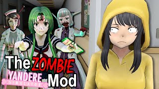 THE YANDERE SIMULATOR ZOMBIE MOD IS BACK AND SCARIER THAN EVER [upl. by Rombert]