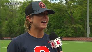 Kayla Treanor Postgame Interview at Princeton [upl. by Shien]