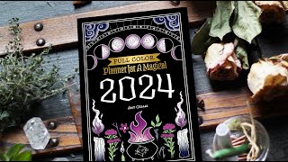 Planner for a Magical 2024 FULL COLOR Preview [upl. by Goerke66]