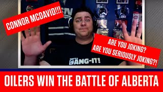 Are You Joking Steve Dangle Reacts To Game 5 Of The Battle Of Alberta [upl. by Taryne325]