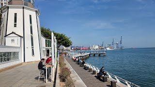 鹽田中央公園 Yantian Central Park 燈塔圖書館 海濱棧道 [upl. by Aeirdna]