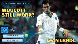 The SECRET To Ivan Lendls FOREHAND [upl. by Nylecaj749]