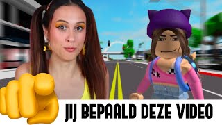 Djamila Speelt Roblox Maar JIJ Bepaald De Video [upl. by Coombs66]