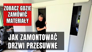 Jak Zamontować Drzwi Przesuwne [upl. by Hagan275]