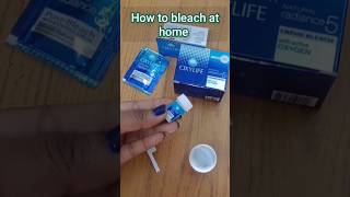 OXYLIFE Natural Cream Bleach  how to bleach at home shorts [upl. by Leong824]