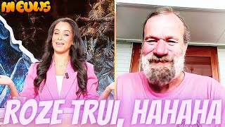 Wim Hof giert met de sterren van Shownieuws ‘Roze trui hahaha’ [upl. by Anaili]