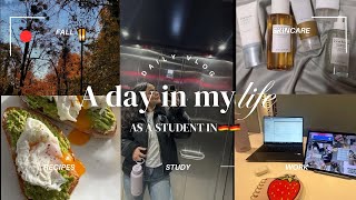 Ultimate Fall productivity Guide🍂أجي دوزي معايا نهاري 🇩🇪 Balancing Work Study 📚amp cozy Vibes 🎀🤎 [upl. by Chi]