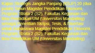 untuk keGubernuran Sumatera Utara dari Universitas Mandailing Kuliah Umum 01 amp 08 Februari 2245 [upl. by Yddur73]