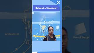 Retreat of Monsoon  Geography in a Minute [upl. by Mak]