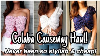 Colaba Causeway Haul 2018  Street shopping in Mumbai  Best outfits  Harshala Patil [upl. by Aratal]