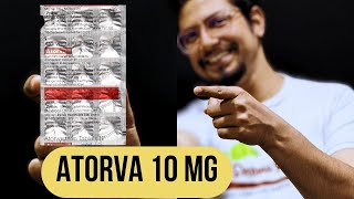 Atorva 10 mg tablet uses  atorvastatin side effects  atorvastatin uses  Cholesterol medicine [upl. by Aehtna810]