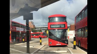 Route 111  From Kingston Cromwell Road to Heathrow Airport Central Bus Station [upl. by Llebiram]