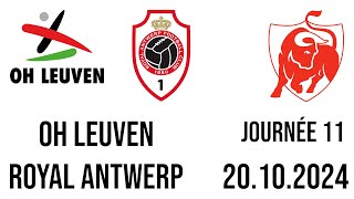 OudHeverlee Leuven  Royal Antwerp FC Jupiler Pro League [upl. by Ahsenit]