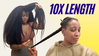 Using Indigenous Strandz Secret to 10X My Length Retention [upl. by Stav]