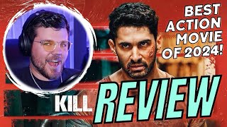 Kill 2024 Movie Review  Hindi [upl. by Parcel659]