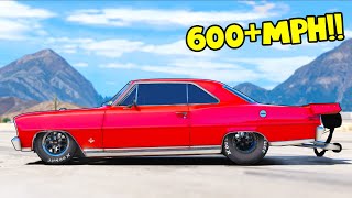 I now have the FASTEST drag car in Los Santos GTA 5 Mods [upl. by Ahsimik871]