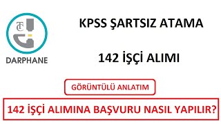 142 SÜREKLİ İŞÇİ ALIMI  DARPHANE VE DAMGA MATBAASI GENEL MÜDÜRLÜĞÜ ALIMI KPSS ŞARTSIZ ATAMA [upl. by Eiramenna861]