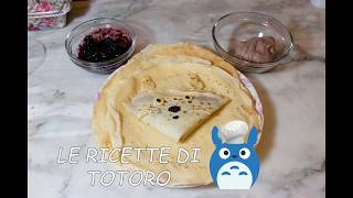 Crêpes ricetta per crespelle dolci e salate  SENZA BILANCIA [upl. by Dafna]