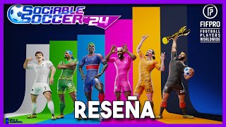 Sociable Soccer 24 PCSteam  Análisis [upl. by Narmak]