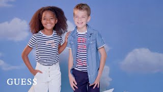 GUESS Kids Spring ’24 Campaign  GUESSKids [upl. by Aleekahs]