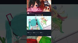 Her voice is so adorable  Drop Kick On My Devil X  anime animeedit animedits hatsunemiku [upl. by Yand166]