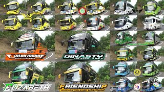 Mobil Bus Telolet Sultan Muda Dinasty Elizabeth Friendship Eleganza Garfield Tuan Muda Menak [upl. by Witcher]