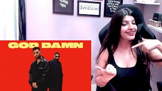 Badshah X Karan Aujla  God Damn  Ek THA RAJA  Reaction With NYSHA [upl. by Voltmer]