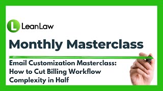 Email Customization Masterclass How to Cut Billing Workflow Complexity in Half [upl. by Cynthea]