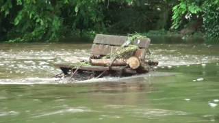 Inondation Loiret Checy Mardié suite par yate 45 [upl. by Olimpia]