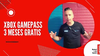 Como usar XBox GamePass 3 meses gratis con tu Lenovo [upl. by Smukler]