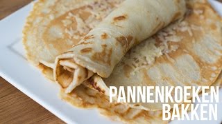 HOW TO Pannenkoeken bakken  OhMyFoodness [upl. by Leiahtan]