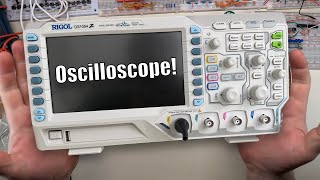 Learning how to use my Rigol DS1054Z oscilloscope [upl. by Fawna]