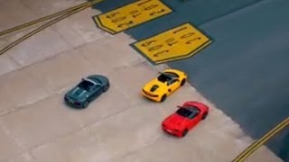 Supercar Runway Race  Top Gear  Series 20  BBC [upl. by Anderea]