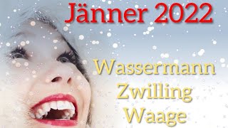 Orakel Jänner 2022🔮 Wassermann♒ Zwilling♊ Waage♎ Zeitmarken im Kommentar [upl. by Ettesel]