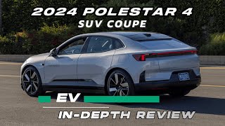 AllNew 2024 Polestar 4 EV Review  GoPureCars [upl. by Skees]