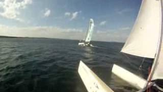 GoPro NACRA 50 Catamaran Sailing [upl. by Scherman114]